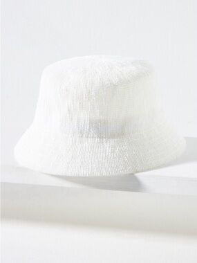 Anthropologie Nubby Bucket Hat in Ivory. Brand new!